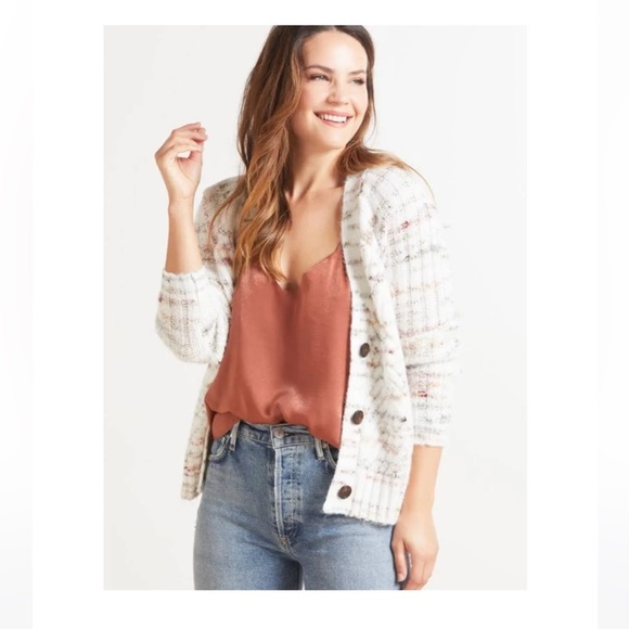 RD Style Adelin marl cardigan - Picture 1 of 5